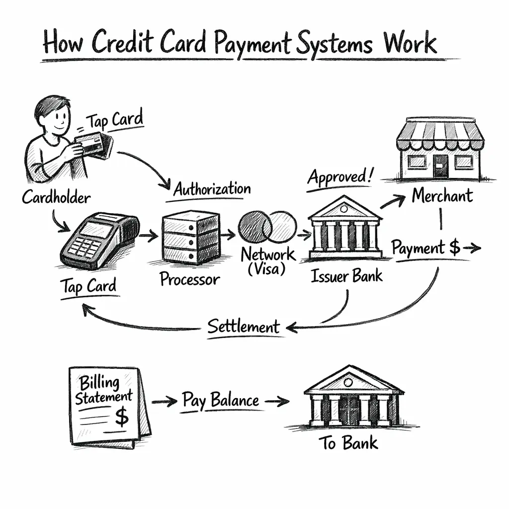 How Credit Card Payment Systems Work