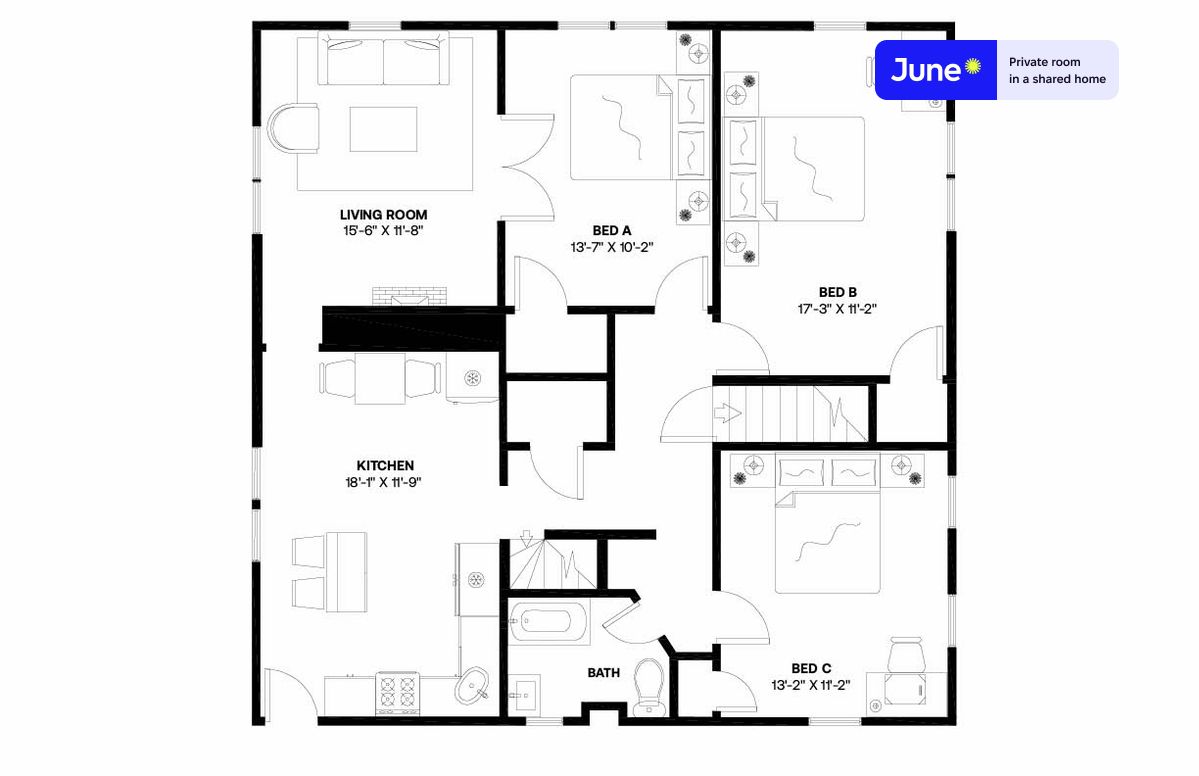 Photos of apartment on Newcastle Rd.,Boston MA 02135