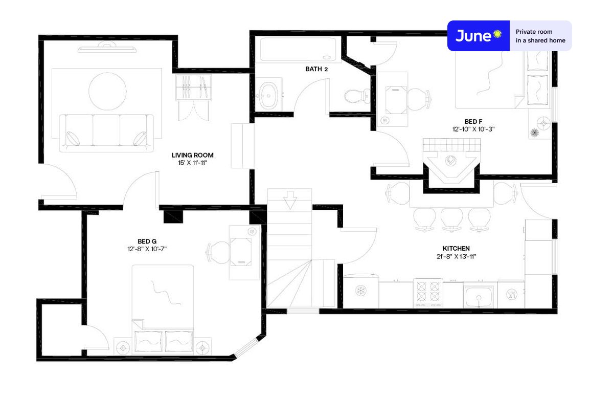 Photos of apartment on Linden St.,Boston MA 02134