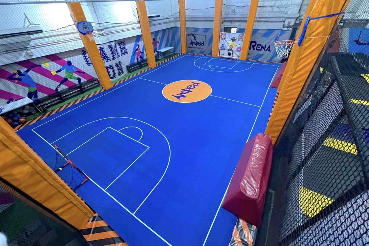 AMPED Trampoline Park, an indoor playground in Singapore