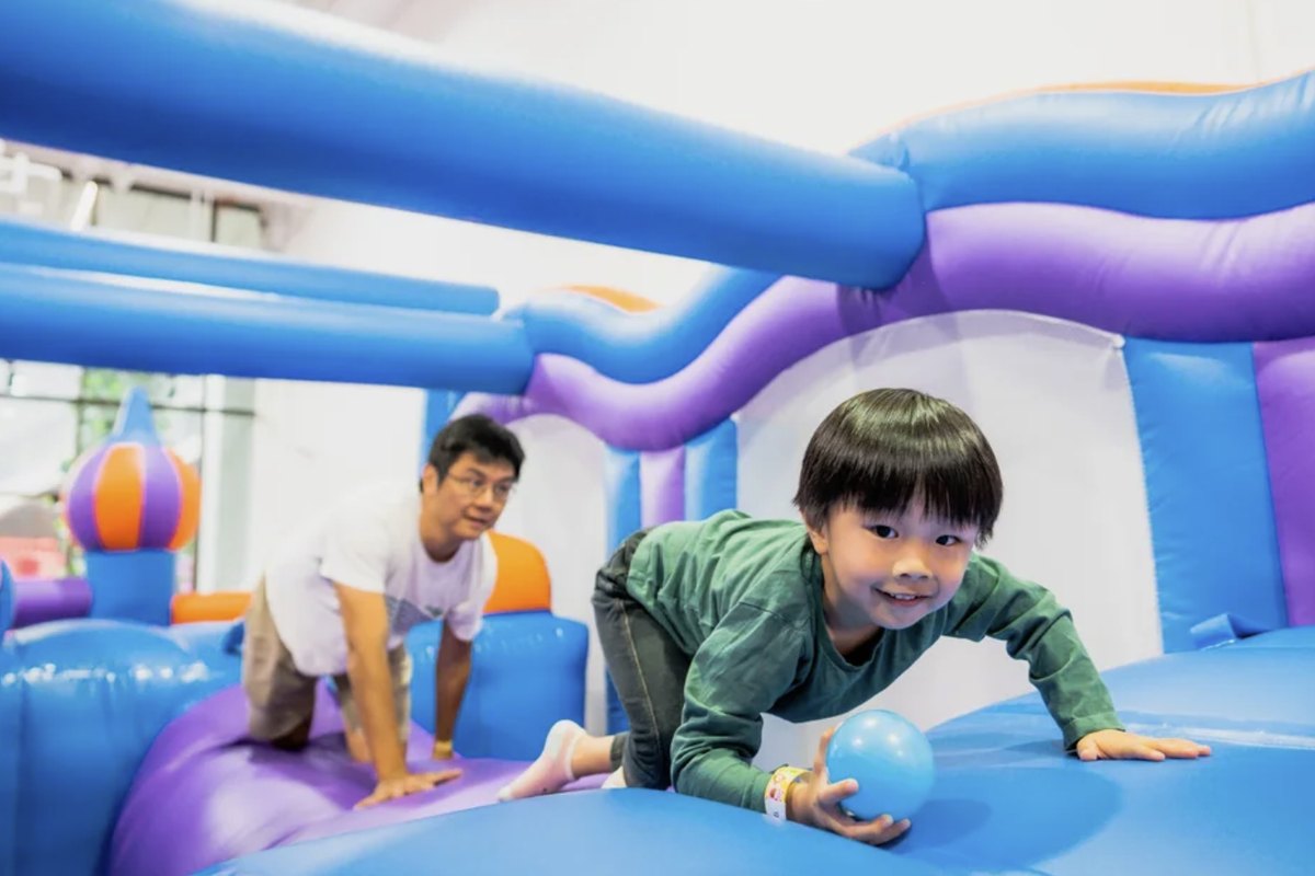 Bouncetopia, an indoor playground in Singapore
