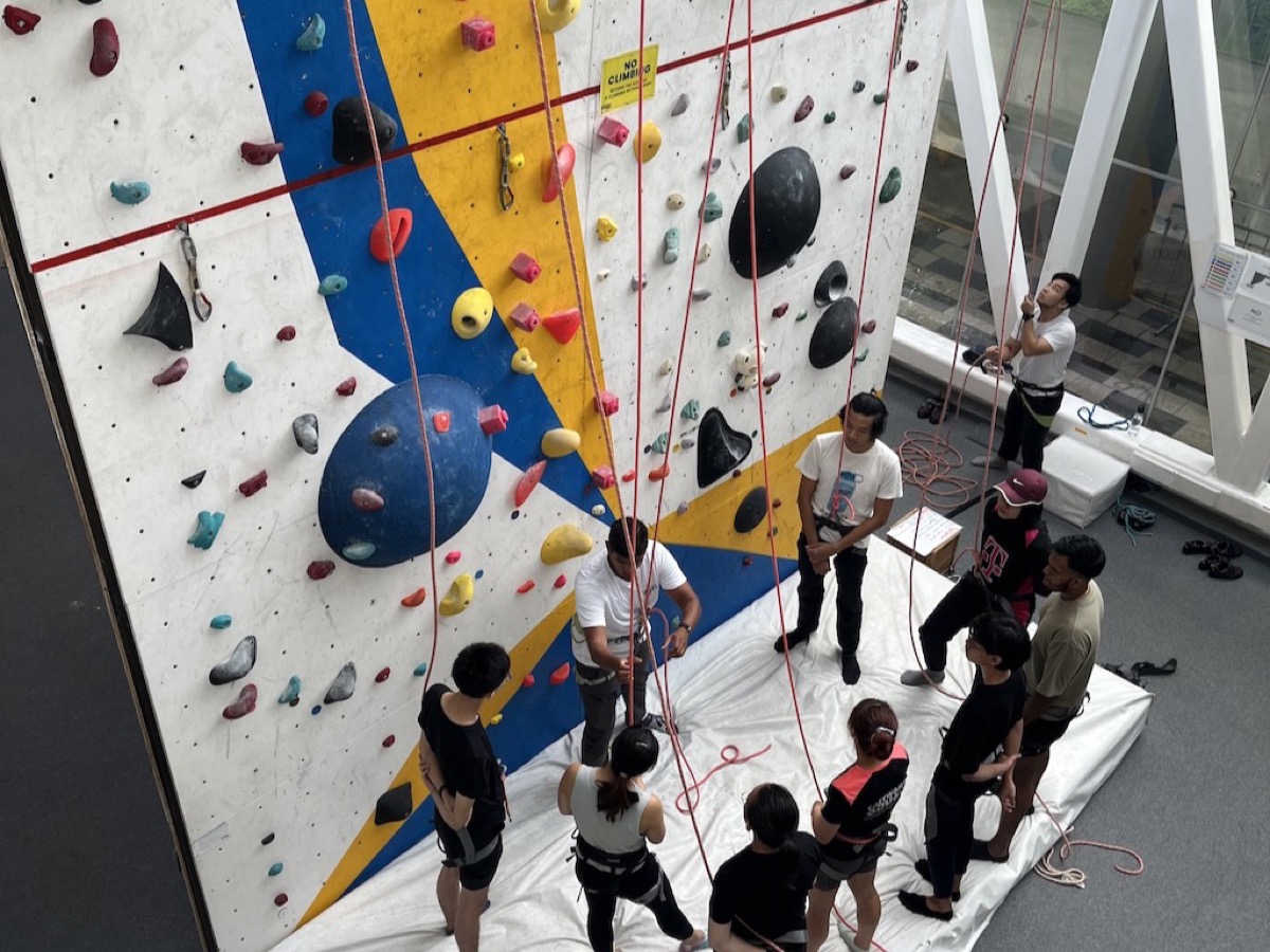 Upwall Climbing