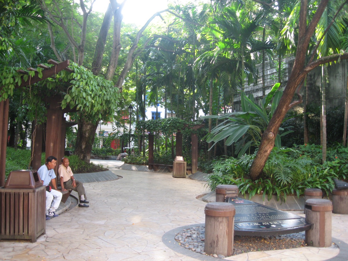 Telok Ayer Green and Ann Siang Hill Park