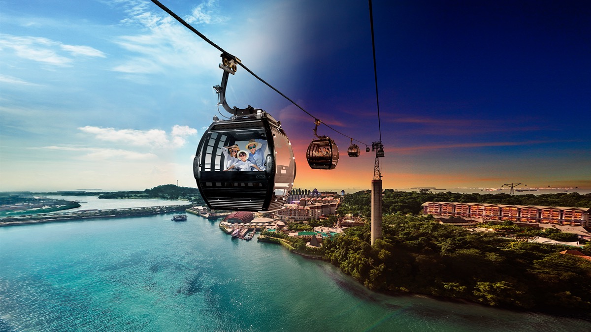 Singapore Cable Car and Mount Faber Peak