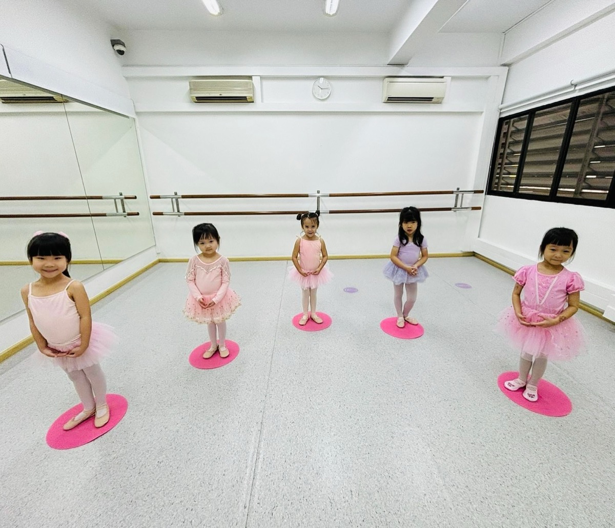 All 20 schools in our ballet guide for 5 and 6 take a 5-year-old. Four publish a fee for a class this age can join, from $31 a class for Yan's Pre-Primary to $59 for City Ballet's 90-minute Pre-Primary, which takes children born in 2021.