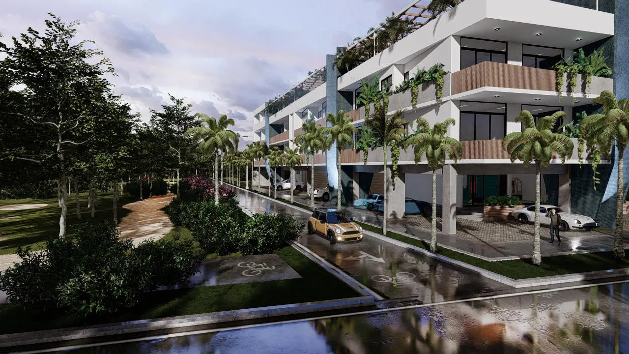 Spectacular 1 BD Penthouse with a Jacuzzi for sale in Bacalar!