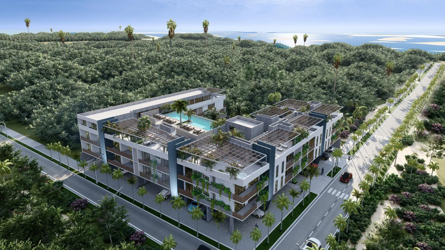 Stunning 2BD Penthouse + Lock-Off for sale in Bacalar!