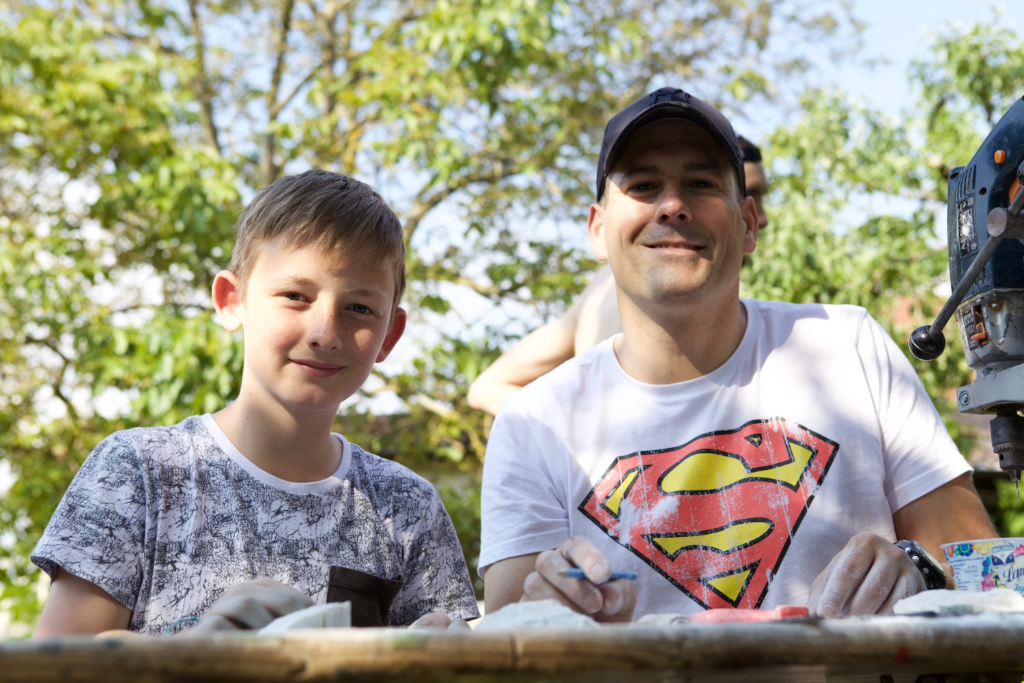 Superman - das Original beim Speckstein Workshop