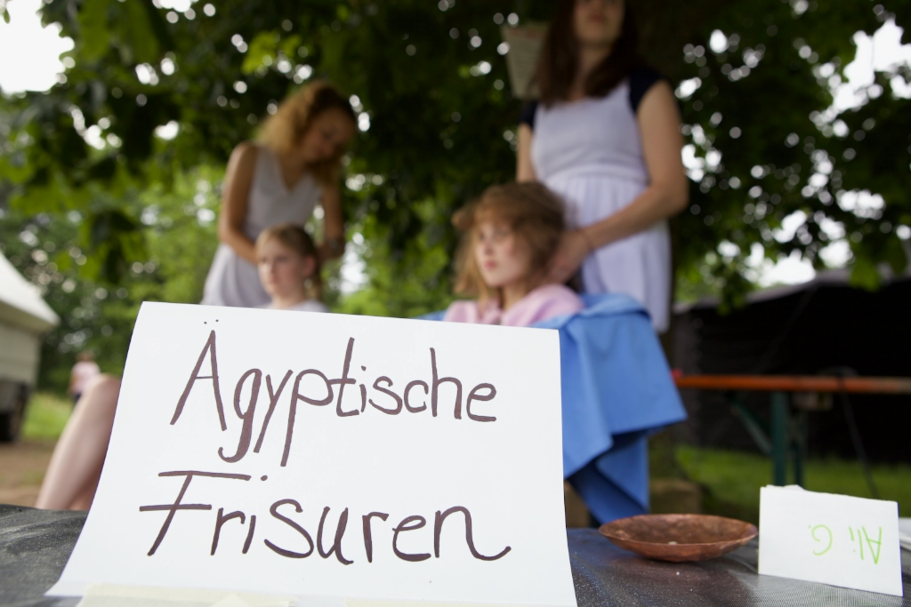 Beim Dorftag des Pharaos