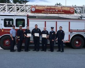 Three Medway Firefighters Graduate Call/Volunteer Firefighter Program