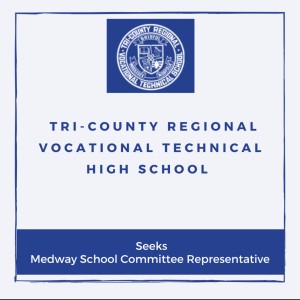 Volunteer Opportunity-Tri-County Regional Vocational High School, School Committee Representative