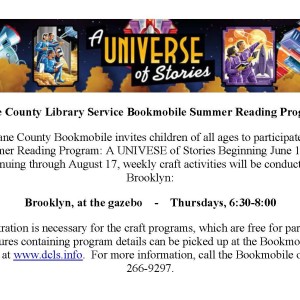 A Universe of Stories – Summer Reading Program