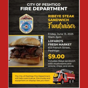 Ribeye Steak Sandwich Fundraiser