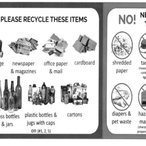 Recycling list