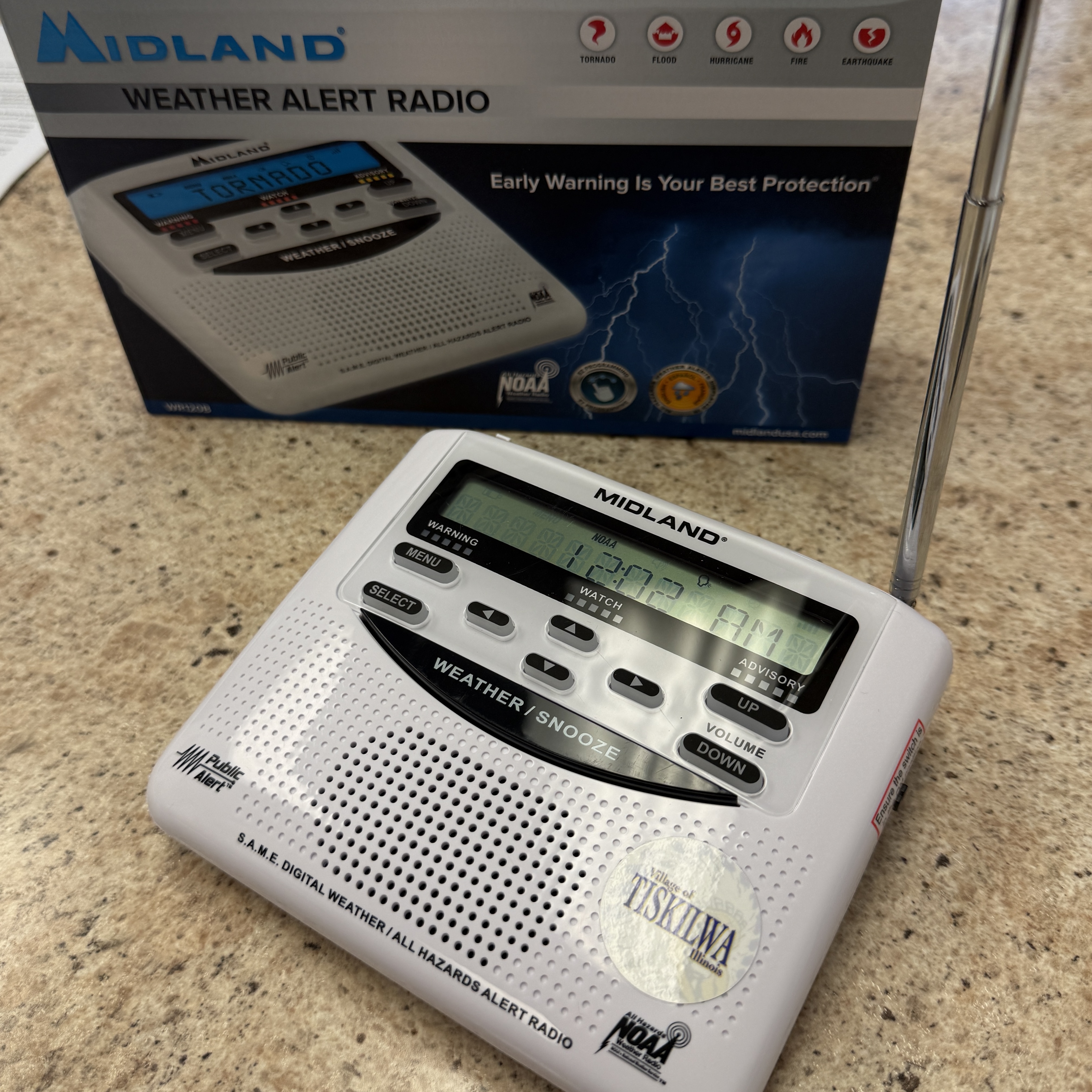 Emergency Radios Have Arrived
