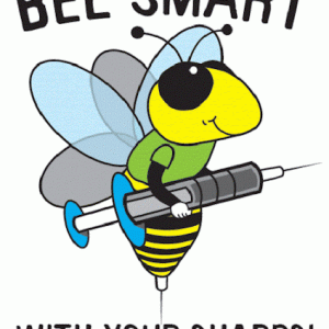 Sharps injury prevention month!