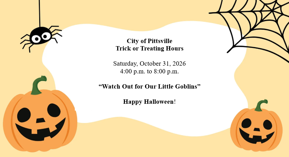 Halloween - Trick or Treating 4pm - 8pm