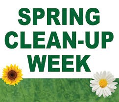 Public Notice - Spring Clean Up May 6 - 10