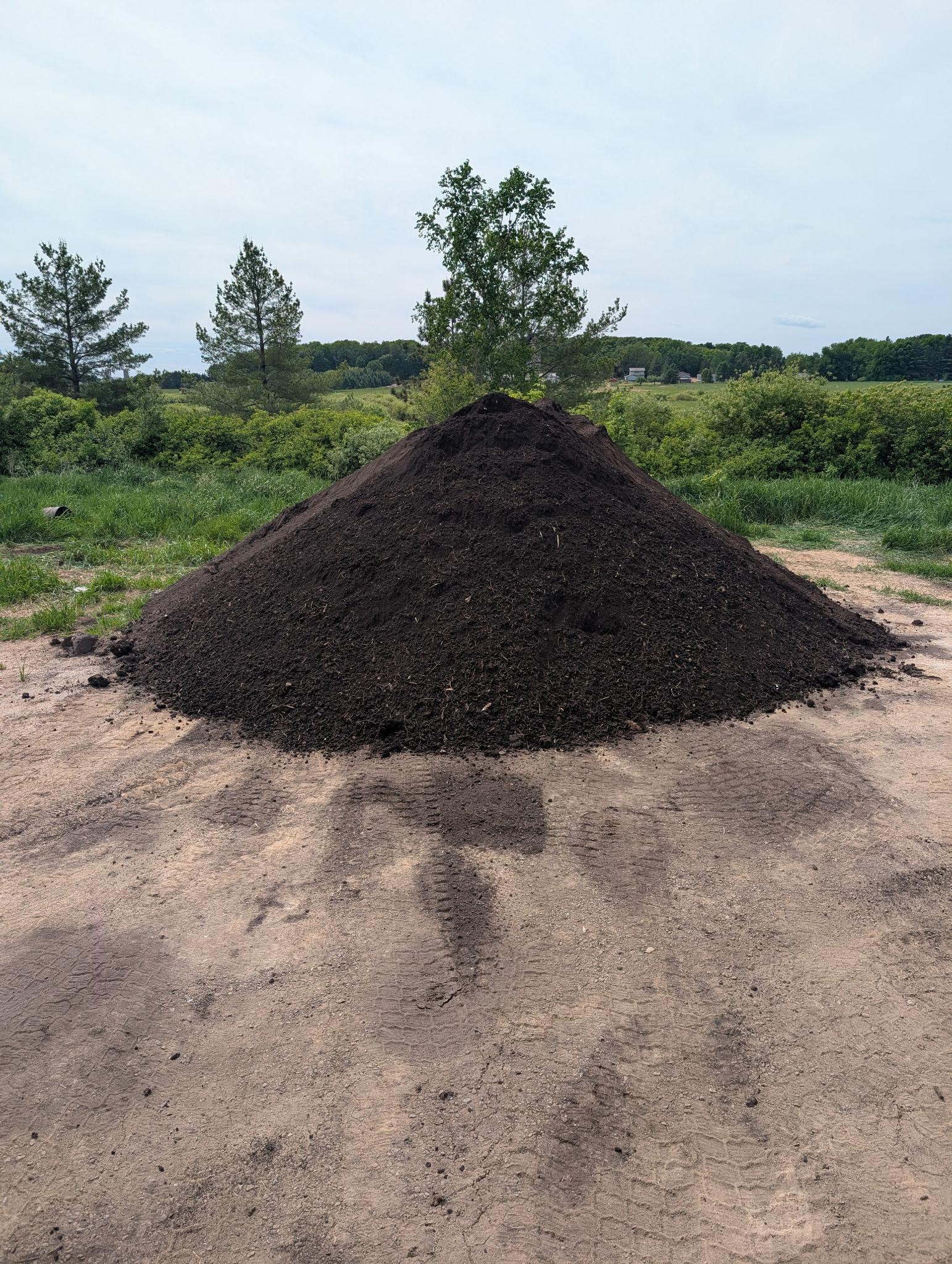 Spencer Compost Stock Pile