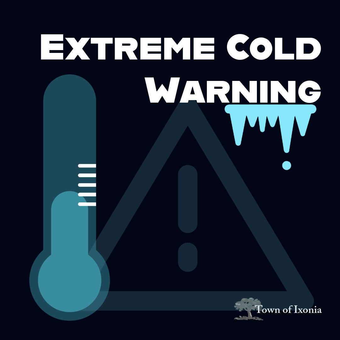 Extreme Cold Alert 1/22-1/24 | Town of Ixonia