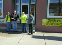 Food Shelf Ribbon Cutting