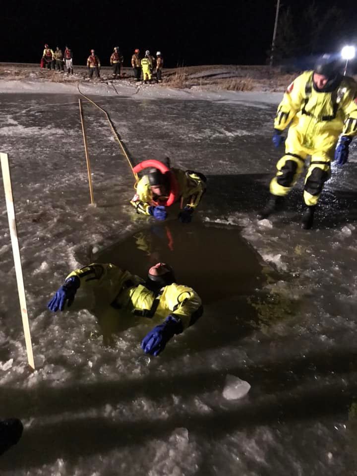 Cold Water Rescue Drill