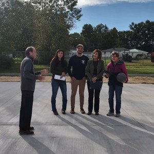 First Shot Basketball Court Dedication