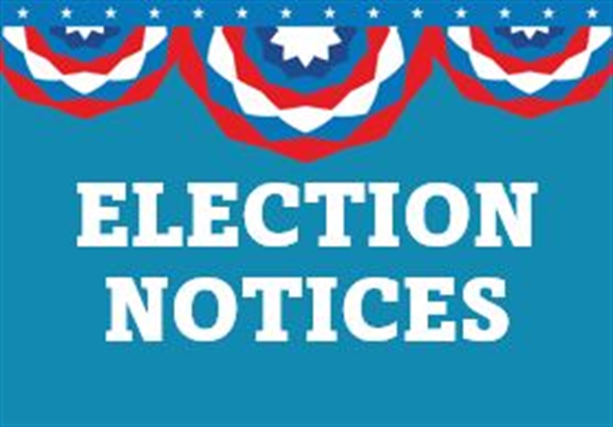 Notice of Location & Hours of Polling Place