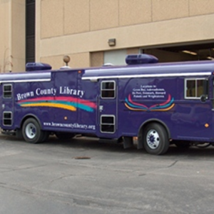 The Brown County Bookmobile is coming to Denmark