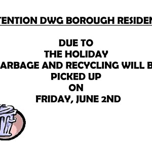 Attention DWG Borough Residents