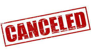 Planning Session Canceled