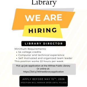 Withee Public Library Director