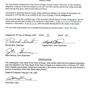 Resolution #2-2025 to Deny CUP#25-004