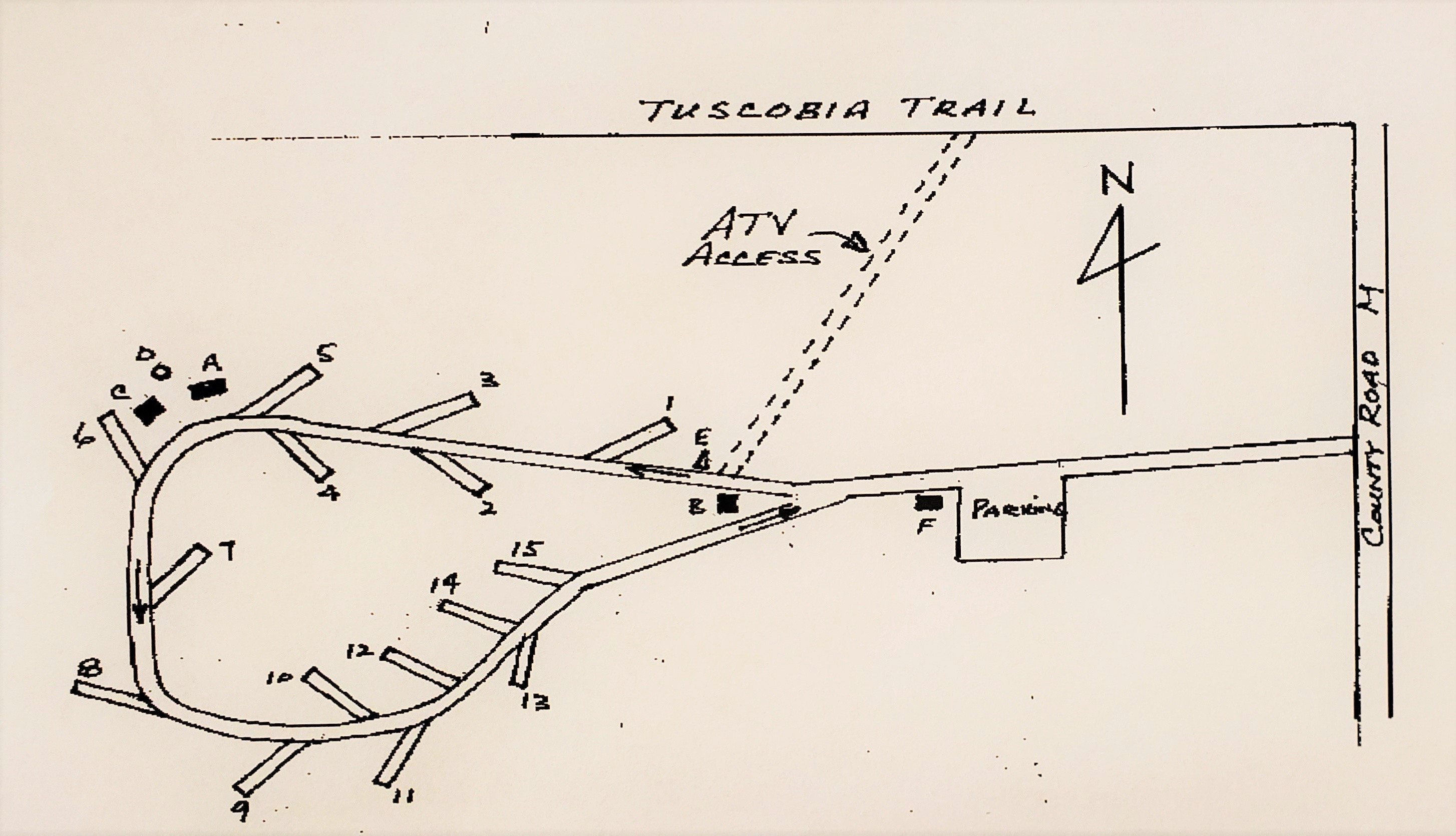 Draper Campground Map