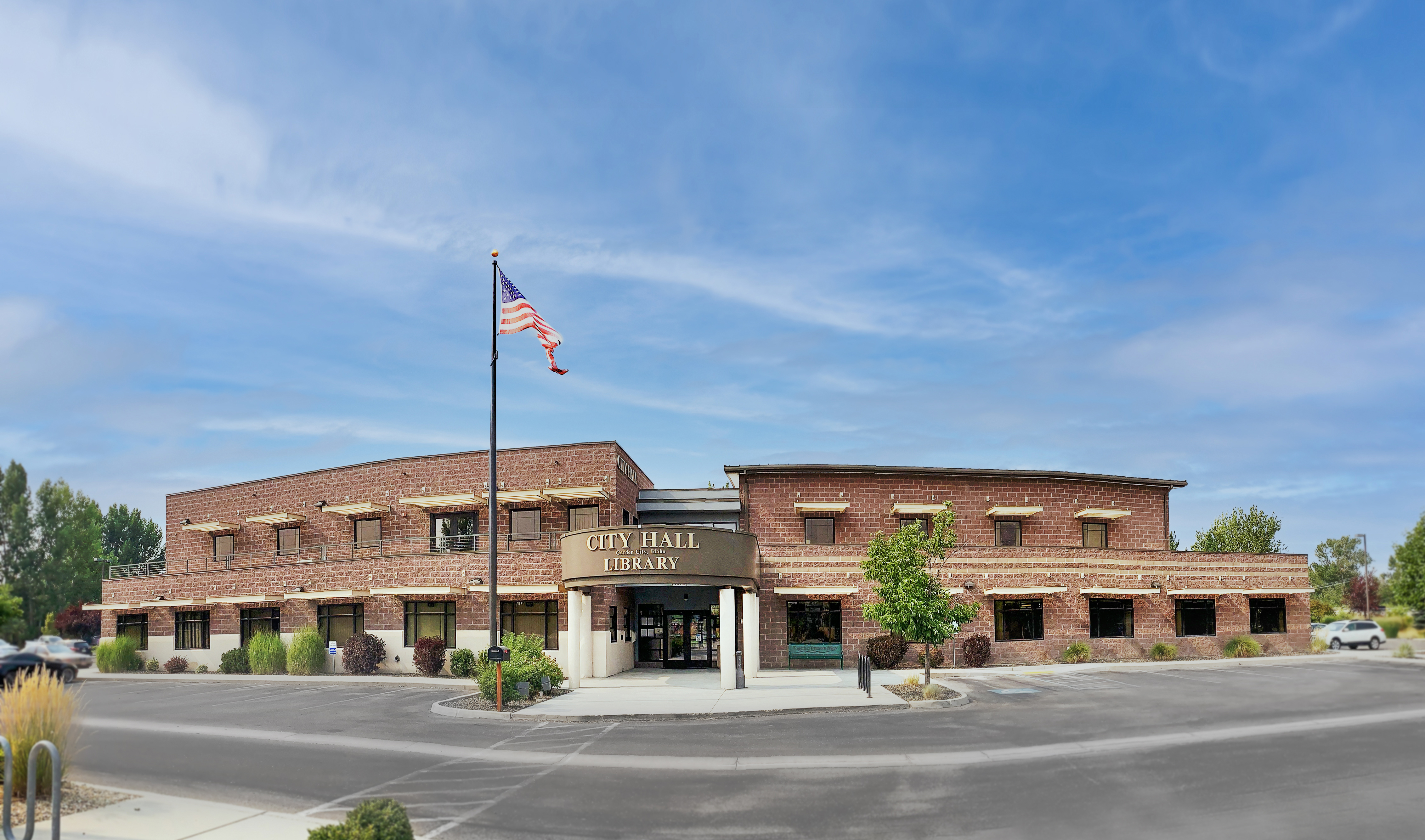 Garden City Hall and Library building