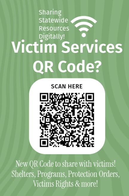 Victim Services QR code