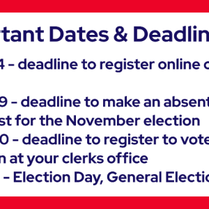 Election Day is just around the corner!