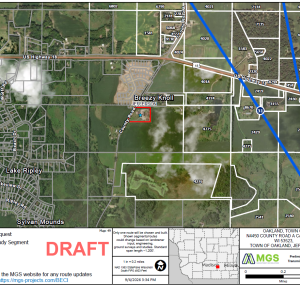 BECI Map of Proposed power line