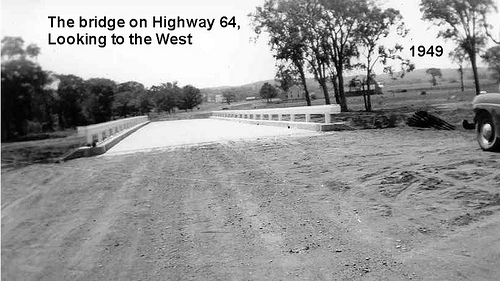 The bridge on Highway 64