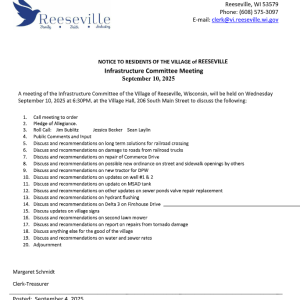 Infrastructure Meeting