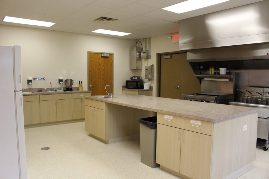 Community center kitchen