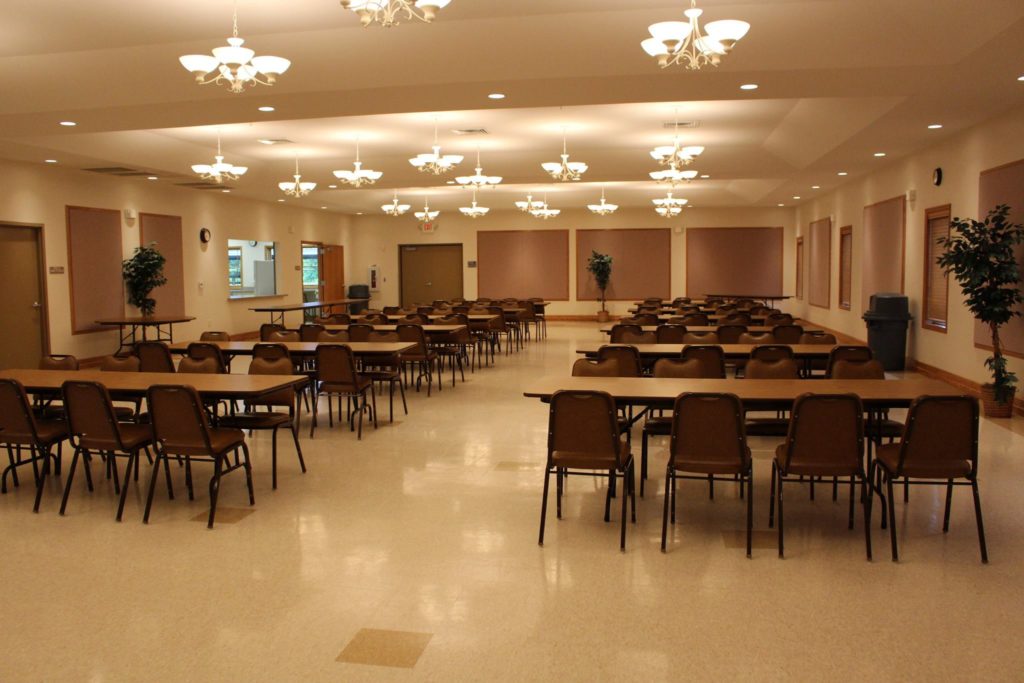 Community center large room