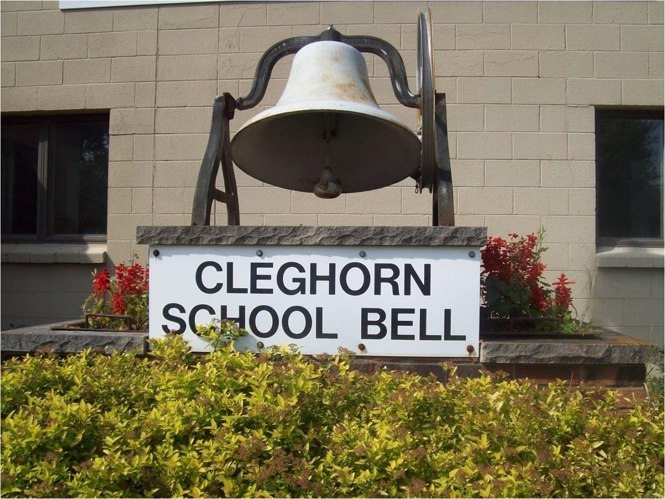 Cleghorn School Bell