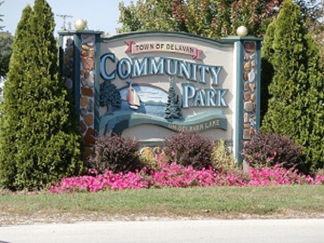Community Park sign