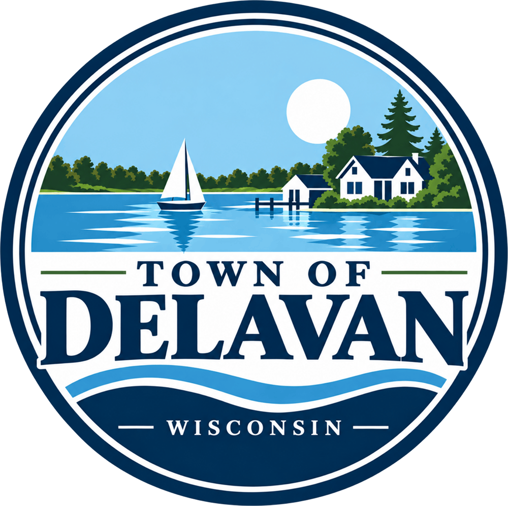 Town of Delavan logo