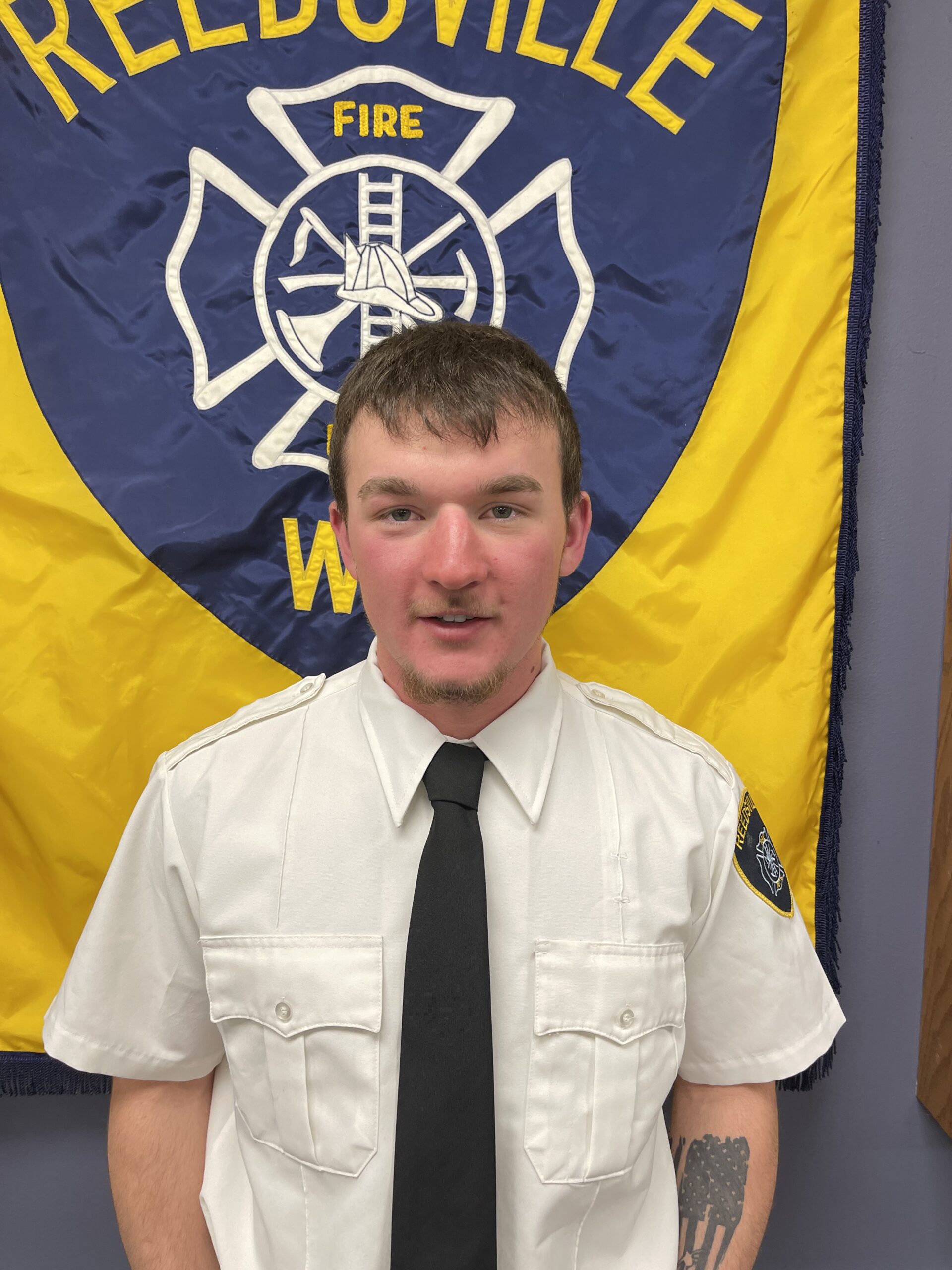 Fire Fighter Landon Kasper