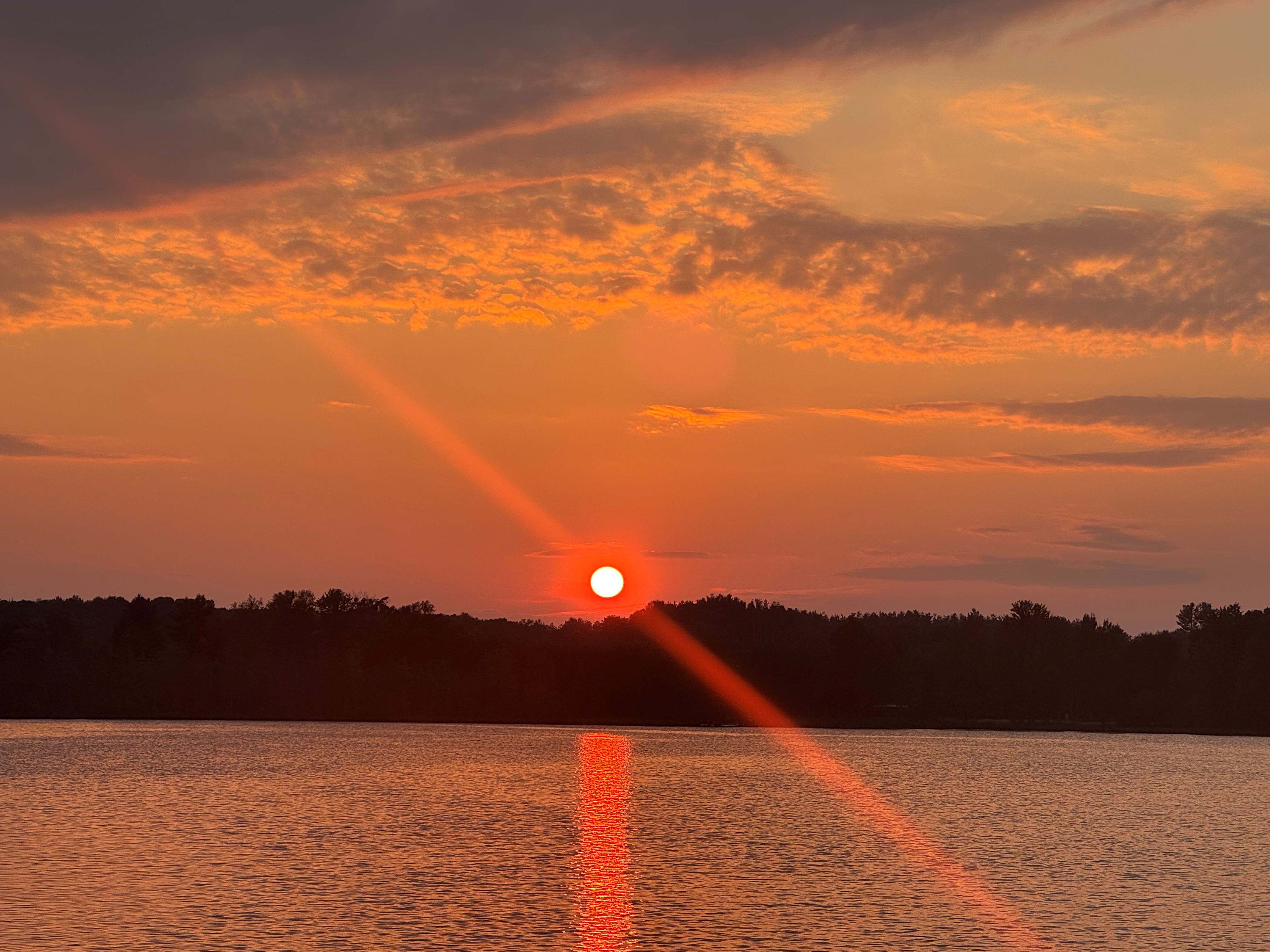 Sunset on Twin Lakes