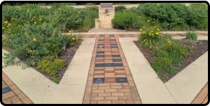 Memorial walkway