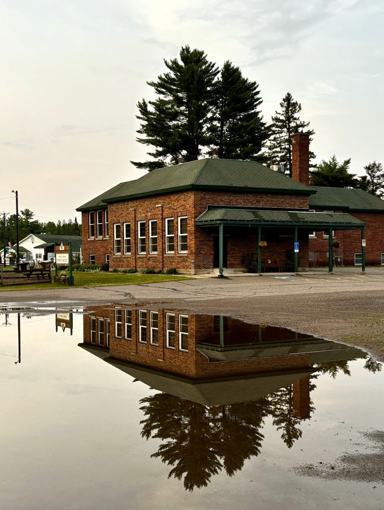 Brick cabin