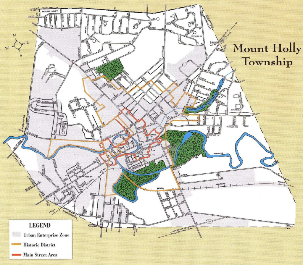 Map of Historic Districts